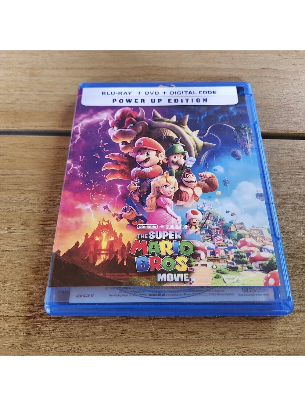 The Super Mario Bros. Movie (Blu-ray, 2023) Good Condition